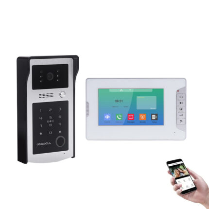 Best Selling Tuya Smart 1080P IP Video Intercom System Password-Protected Doorbell Camera with WiFi Motion Detection Features