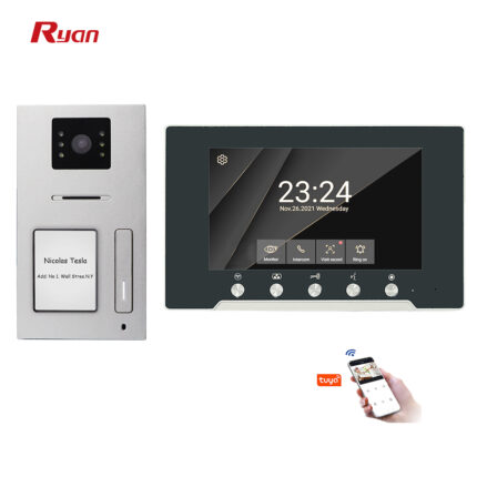 Smart WiFi Keypad Controlled Door Sensor Door Open Closed Detectors Home Security Protection Alarm System Smart Life APP Control